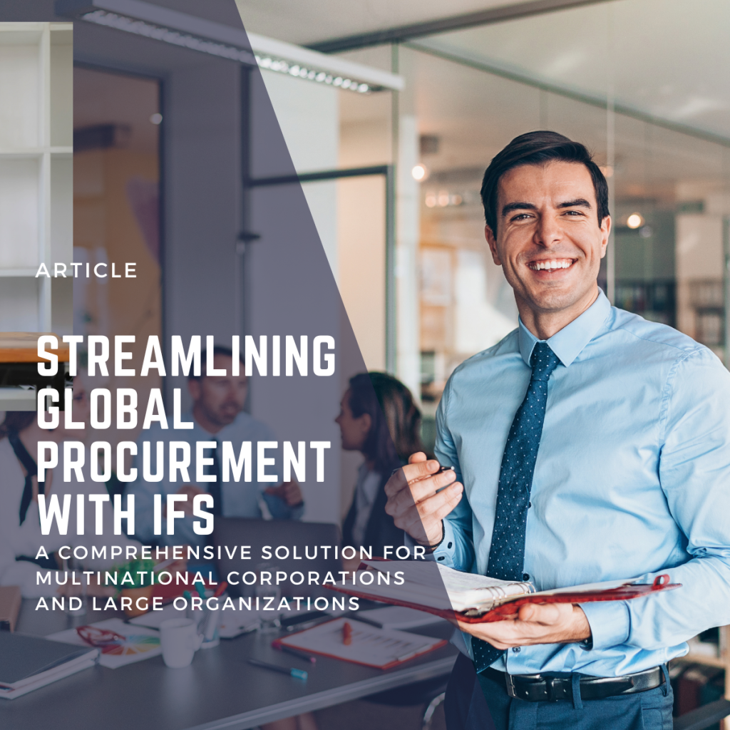 ifs cloud procurement